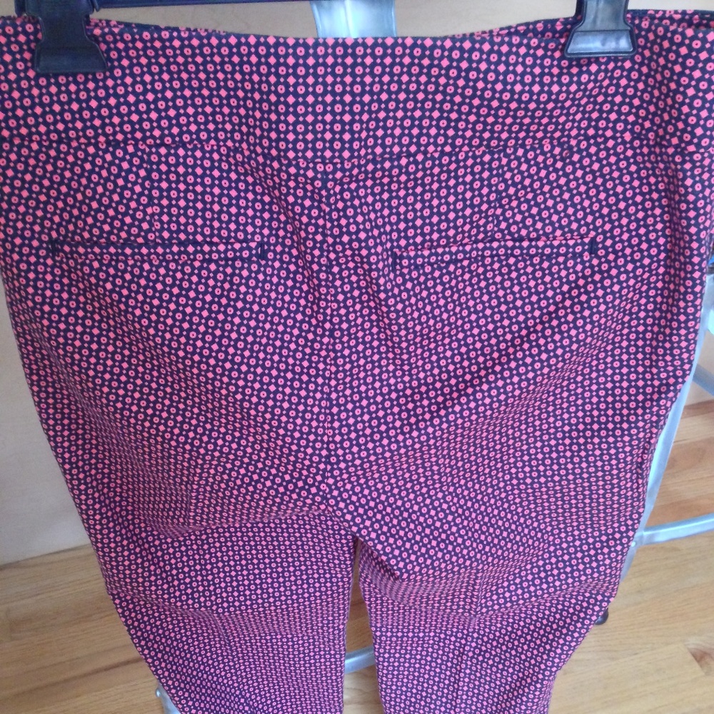 LOFT Patterned Straight Pant - Picture 4 of 5